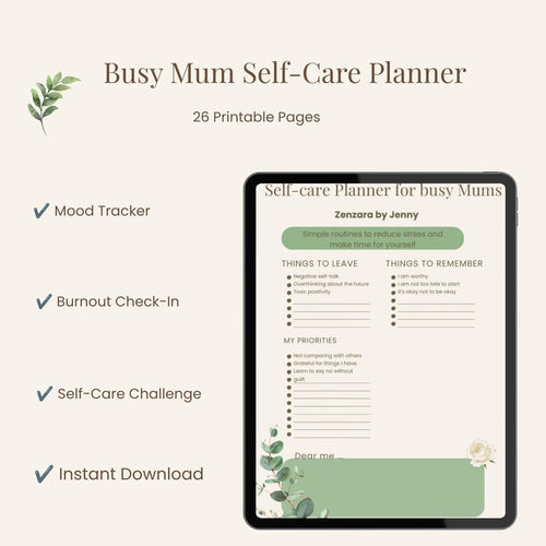 Wellness Journal Mood Tracker